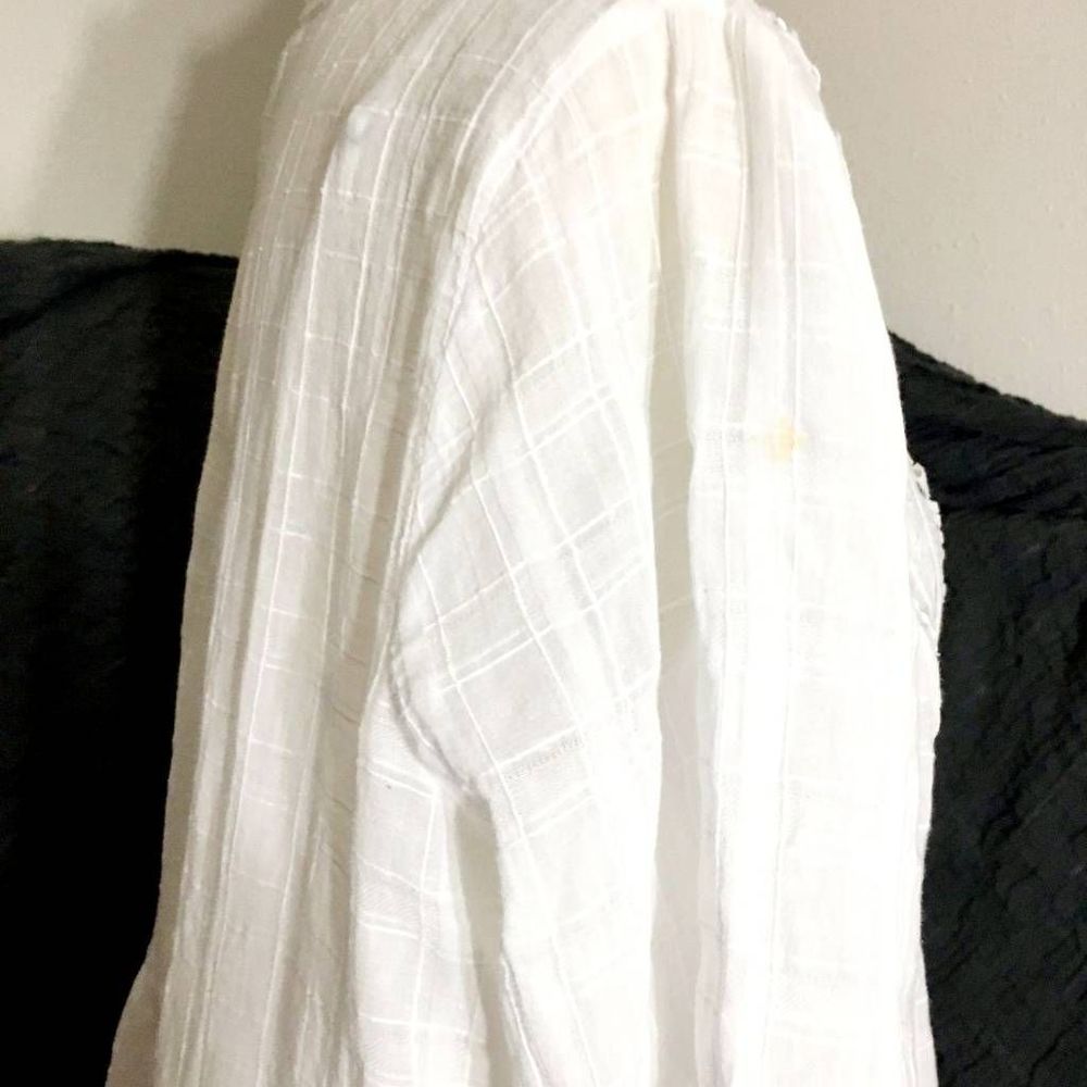 Knox Rose White Summer Flowy Dress Size L - Picture 8 of 11